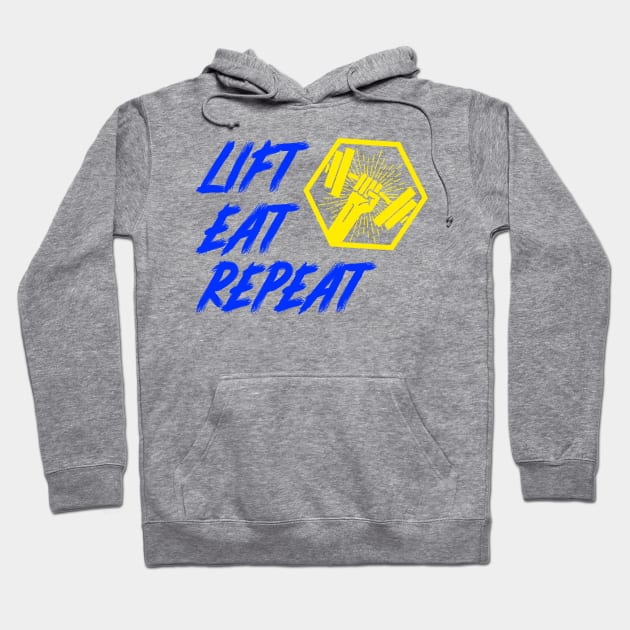 LIFT EAT REPEAT Hoodie by sweeteez